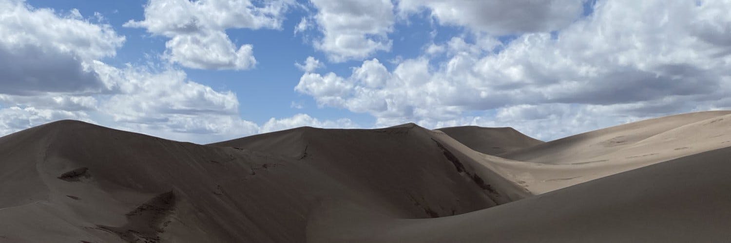 An image of the Great Sand Dunes in Southwest Colorado